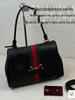 Borsa a Tote Monogramma GG con Morsetto da Cavallo 1955: Borsa a Spalla Grande Capacità per Donne