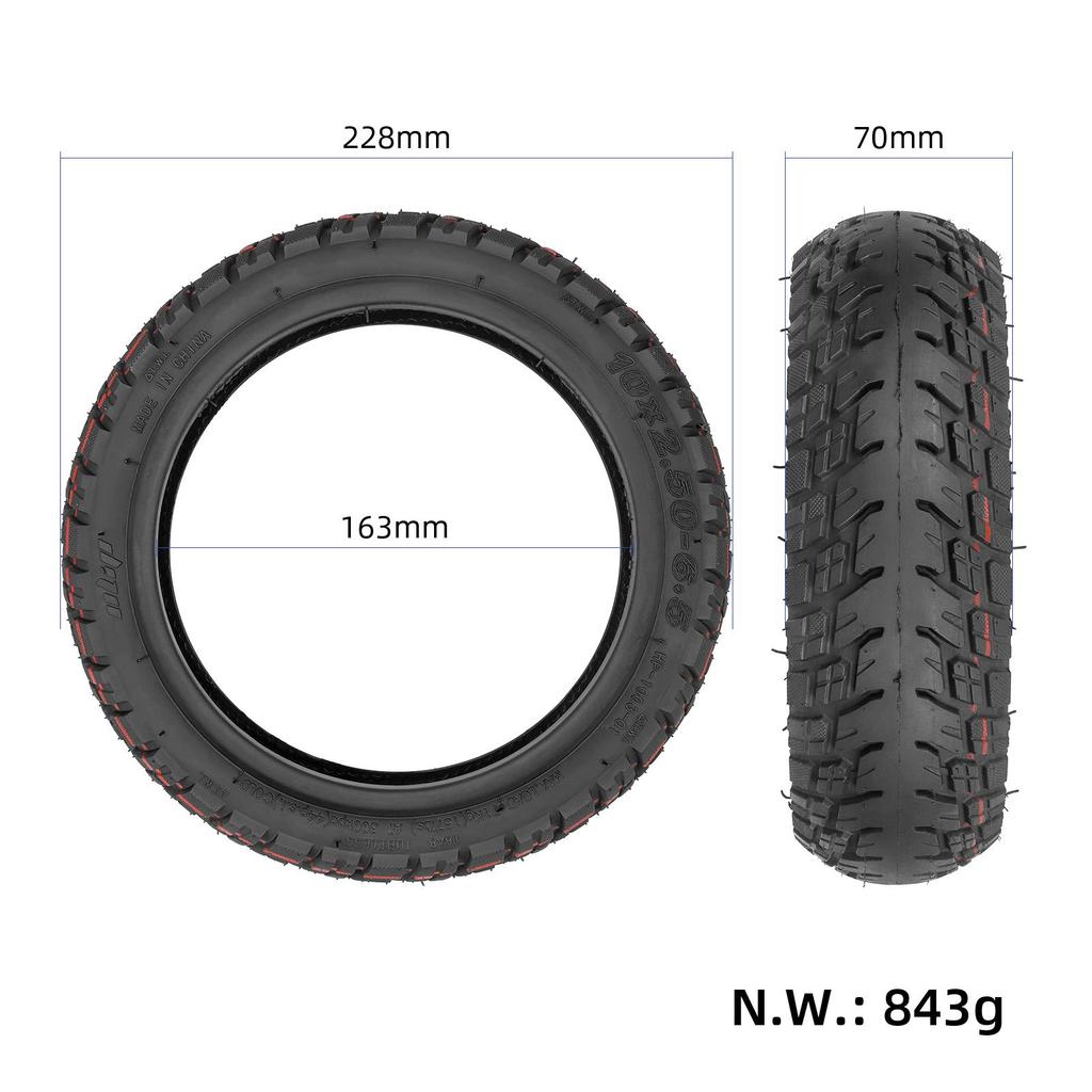 Ulip Self-repairing 10*2.50-6.5 Off-road Tubeless Tire