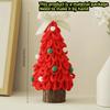 1 Pcs Mini Christmas Tree DIY Handmade Material Pack Desktop Ornament Home Small Gift Christmas Decoration