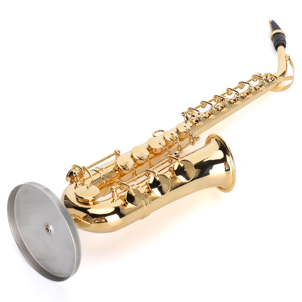 Saxophone Ornaments Miniature Decoration Mini Musical Instrument Model Gift Craft 19cm