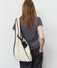 Plac Women Leather Trim Canvas Shoulder Bag