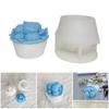 Hydrangea Flower Silicone Mold for Resin Candle Mold 3D Candle Soap Mould Cake Fondant Chocolate Mold Epoxy Resin Mould