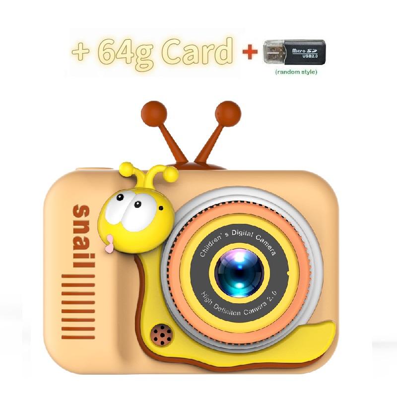 Kinderkamera, Digitalkamera, 20-MP-Kamera, Kinder-Selfie, 4-facher Digitalzoom, 2,0-Zoll-Bildschirm, Doppelobjektiv