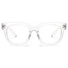 Cyxus Blue Light Blocking Ito PC UV 8187 [Cyxus] Glasses, Glasses, Glasses, Non-Prescription, Protection, Ultra-Lightweight, Stylish, Unisex, (8187T34