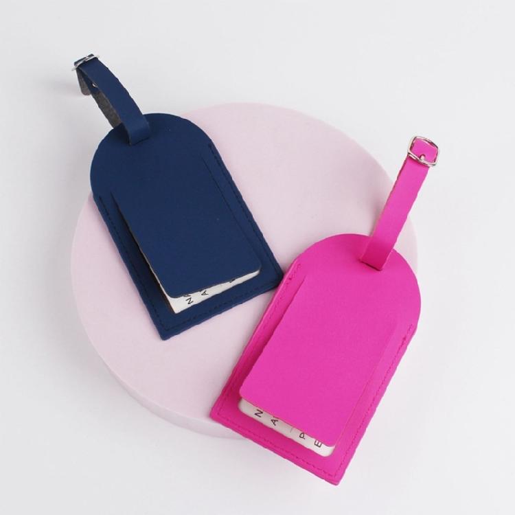 Hot Stamping Plane Luggage Tags Suitcase Tag for Wedding Couples Bridal Gift