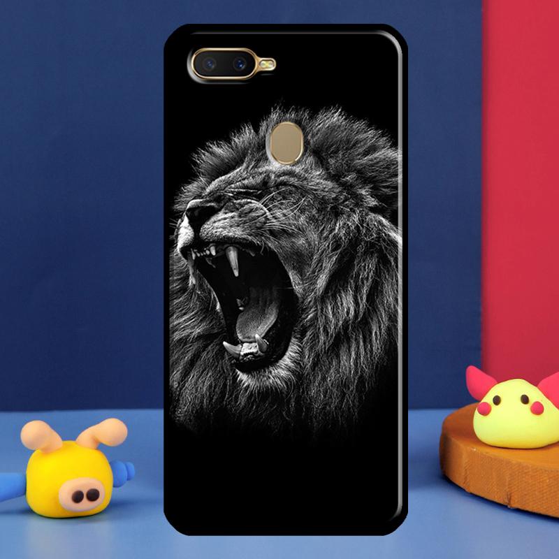 Lion Art For Oppo A54 A57 S A78 A58 A98 A5 A9 A91 A15 A16 A17 A52 A72 A76 A96 A74 A94 A77 Phone Case