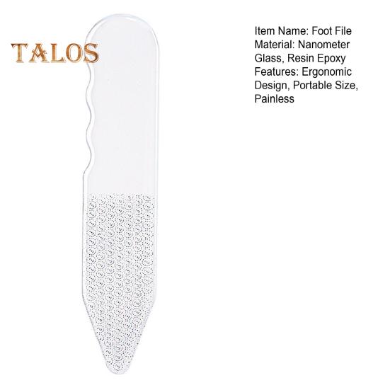 Γυάλινη Λίμα Ποδιών Νανοτεχνολογίας Αφαιρετικό Κάλων Ράψιμο Ποδιών Αφαίρεση Νεκρού Δέρματος Απολεπιστικό Καθαριστικό Ποδιών Επαναχρησιμοποιούμενα Εργαλεία Μανικιούρ Πεντικιούρ
