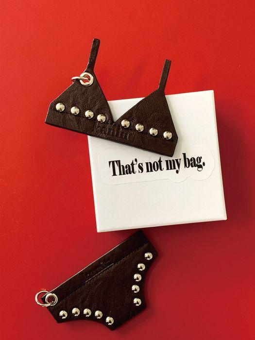 

canine BIQUINI KEYRING BROWN BRA