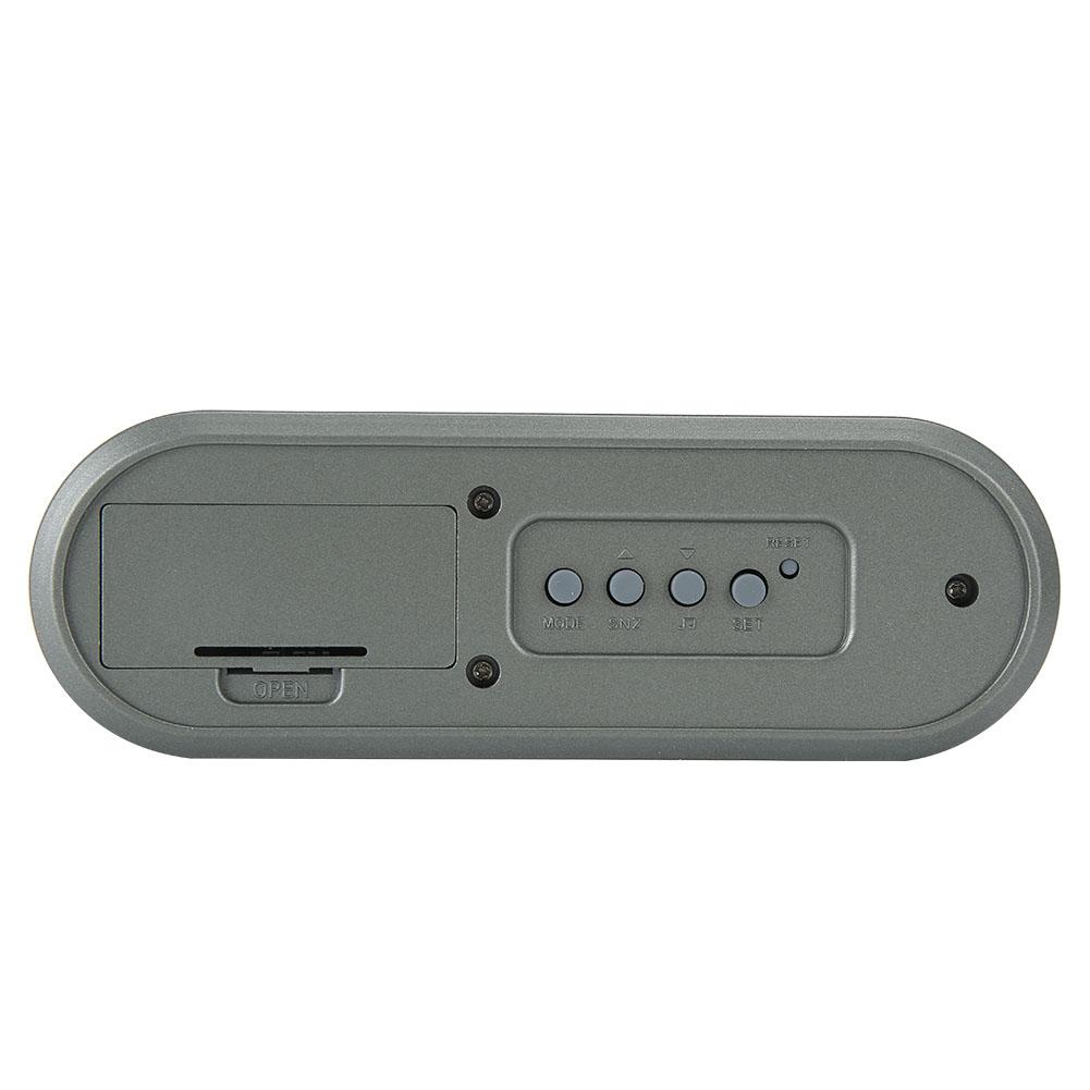 Innovative Pen Holder LCD Digital Electronic Clock with Perpetual Calendar Temperature Display