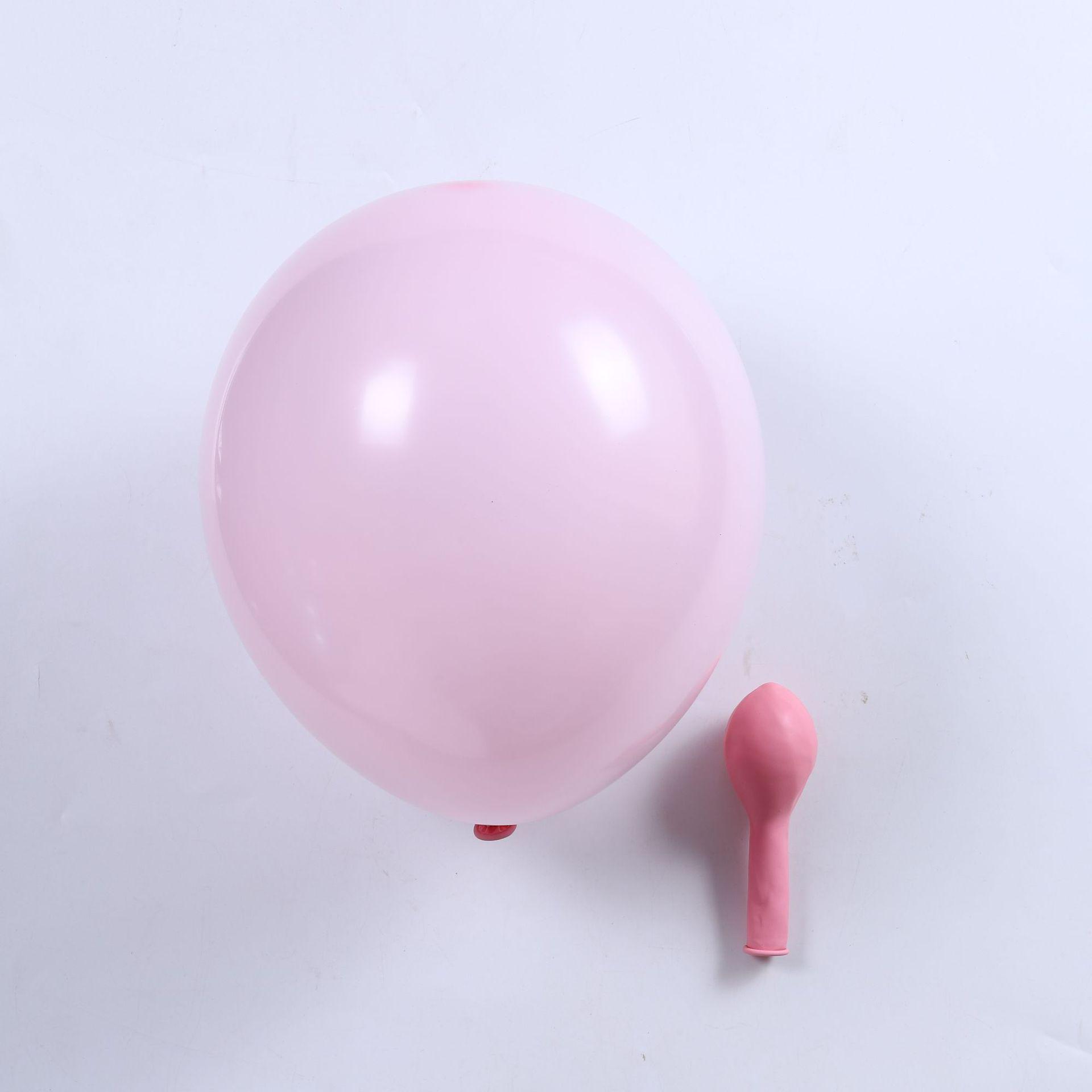 Thickened 10-Inch Macaron Color Balloons for Wedding Decor, 2.2g Latex Arch