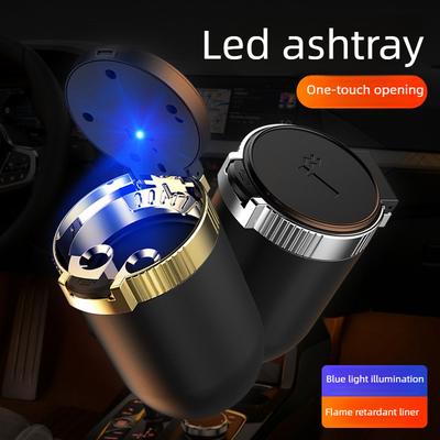 Automotive Supplies Ashtray with Lid, Creative, Personalized, Multifunctional, Universal, In Car Ashtray, Car Ashtray