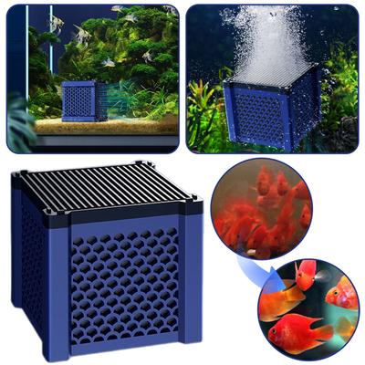 Aktivkohle Wasserfilter Würfel Filter Wabenstruktur Wasserbehälter Filter Würfel Aquarium Würfel Filter für Teich