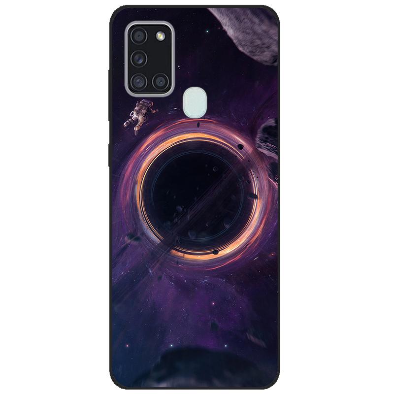 For Samsung A21s SM-A217F/DSN Back Cover tpu Soft Silicone Phone Case For Samsung Galaxy A21s Case Mobile Phone black coque new