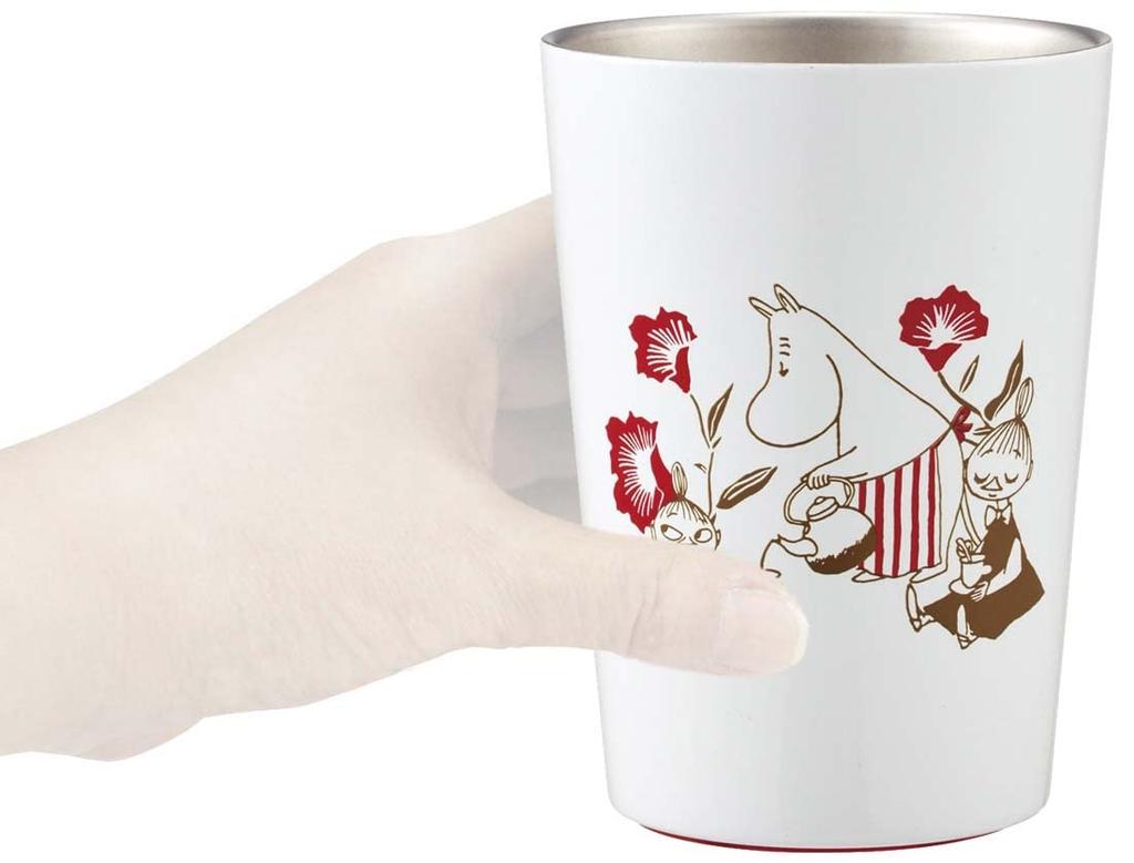Skater Convenience Store Coffee Stainless Steel Tumbler 400ml Moomin Tea Party Vacuum Insulated Insulated/Cold STCV2-A