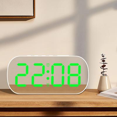 12/24 Hour Switchable Digital Alarm Clock Adjustable