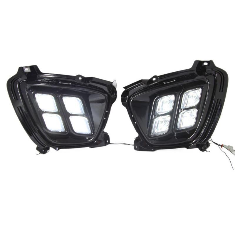 15 Kia Sorento LED Daytime Running Lights: Four-Eye Fog Light Upgrade