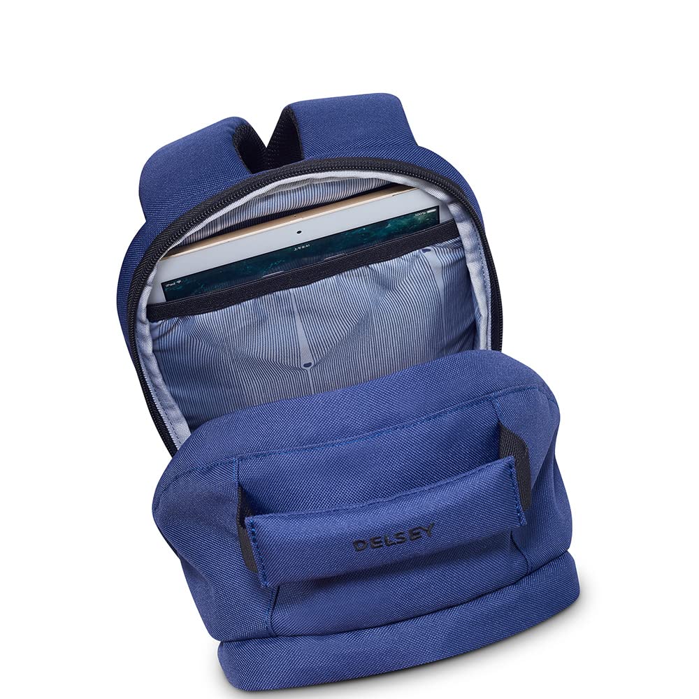 Backpack SECURBAN BLUE PRINTED [DELSEY PARIS] [DELSEY PARIS]
