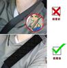 YFFSFDC Seat Belt Cover Seat Belt Pad Car Accessories Easy Installation Soft Comfortable Shoulder