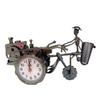 Retro nostalgic tractor alarm clock creative bedside small alarm clock wake up children desktop clock ornaments