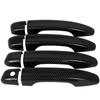 Front Rear Left Right For 2018- Honda Accord Carbon Fiber Door Handle Cover