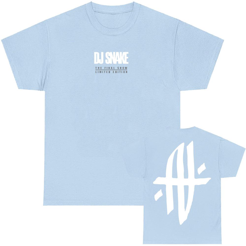 DJ Snake The Final Show 2025 NEW T-shirt Summer Cotton Loose T Shirt O-neck Fashion Summer Tshirts Grunge Unisex Tees