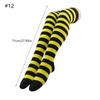 Bee Costume Set Bee Ear Headband Tutu Skirt Sleeve Sunglass Strip Sock for Kids Adult Halloween Christmas Animal Cosplay
