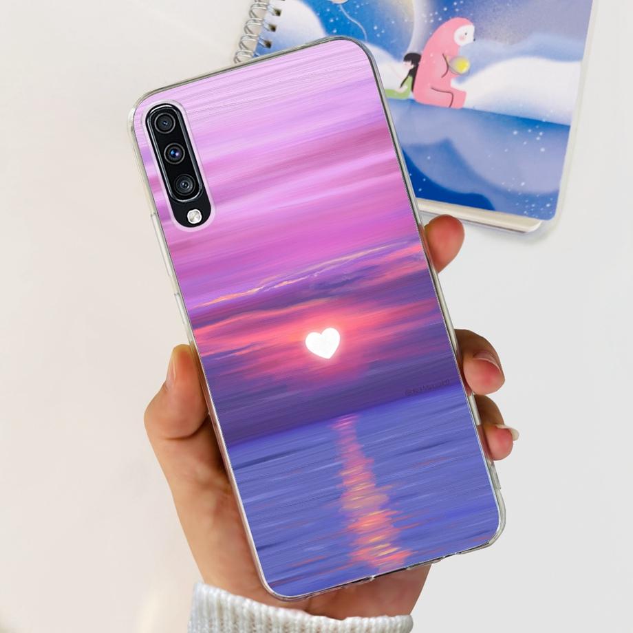 For Galaxy A50 A50s A30s Samsung Phone Case Back Cover For Fundas Samsung A50s A 50 A505F Coque Bumper Soft Clear TPU Silicone