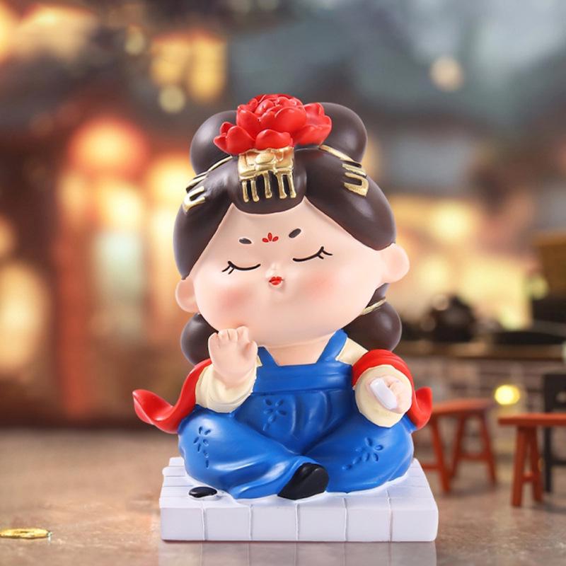 Ντουνχουάνγκ Ιπτάμενη Άψαρα Αρχαίο Στυλ Θεά Στολίδι Διακόσμηση Γραφείου