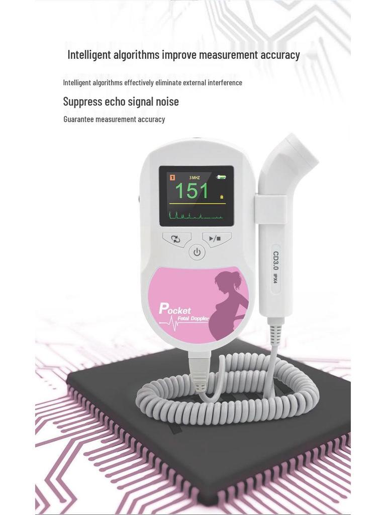 KANGTAI Home Doppler Fetal Heart Monitor for Pregnant Women