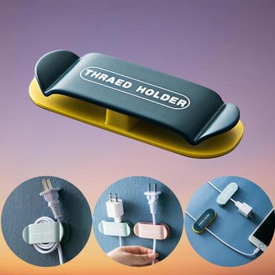 Steckdosenhalter zur Wandmontage, selbstklebender Haken, multifunktionaler Wandhaken, USB-Datenkabelaufwicklung, Kopfhörerempfänger