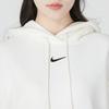 Nike Kangaroo Pocket Logo Print Hoodie Women Hoodie White DQ5861-133
