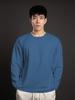 Autumn Men's Long Sleeve T-Shirt, Solid Color, Sporty Casual, Euro-American Style, Crew Neck, Fitness Sweatshirt.