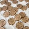 Exquisite 20pcs Personalized Wax Seal Stickers Self Adhesive Round for Wedding Invitation Envelope DIY