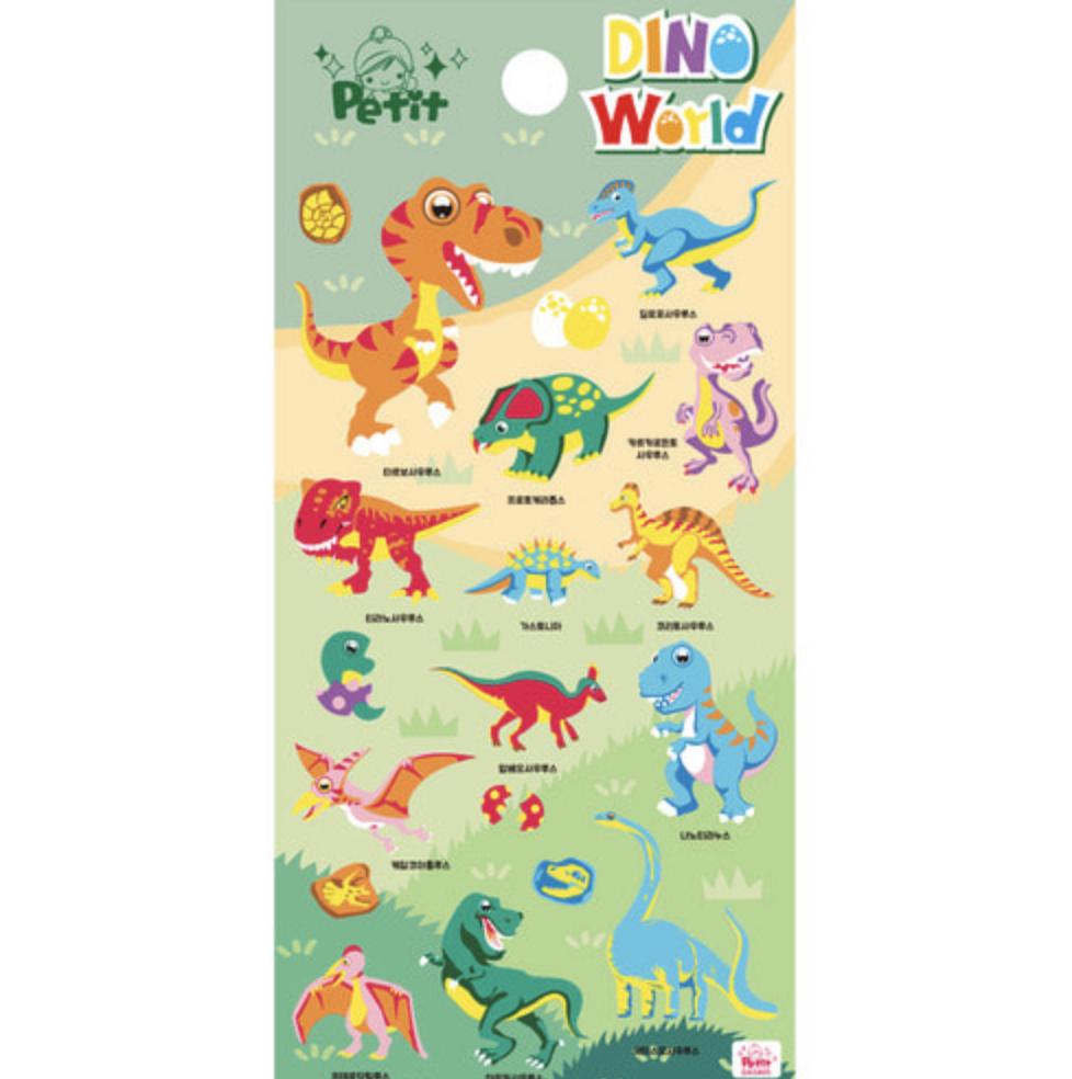 Petit Fancy Sevimli Hayvan Çıkartmaları 2 (Her Biri 10 Adet) - 29 Seçenek (Üç Boyutlu/Kore/Dekorasyon/Kendin Yap Scrapbooking)