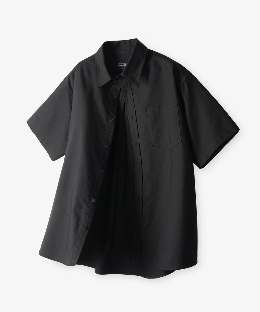 TOFFEE Oxford Half Shirt (4 Colors)