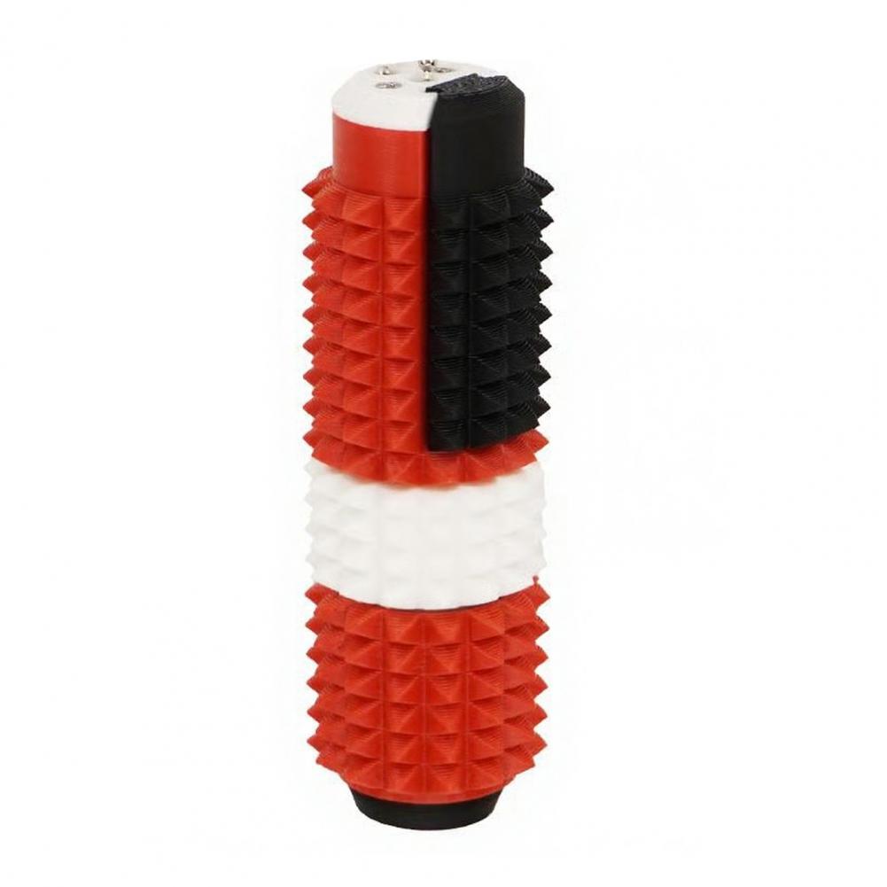5-in-1 Spiked Roller Toy 3D Printed Spiky Pain Stim Keychain Pocket Mini Sensory Fidget Toy for Anxiety Stress Relief