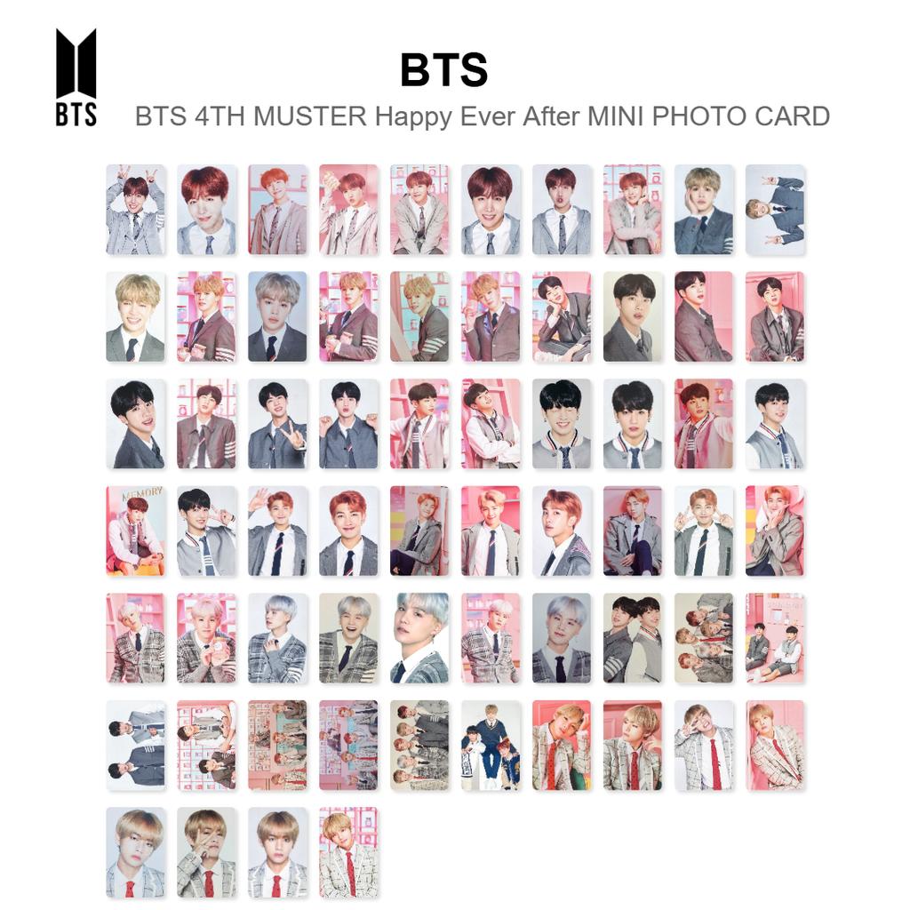 BTS BTS 4TH MUSTER Happy Ever After MINI PHOTO CARD Official Photocard