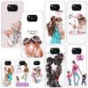 Mom Baby Girls Phone Case For Xiaomi Poco X7 X6 X5 M7 M8 Pro F7 Ultra Redmi 15C 15 13C 13 12C 12 10 10C 10A Art Fundas Poco X7 X