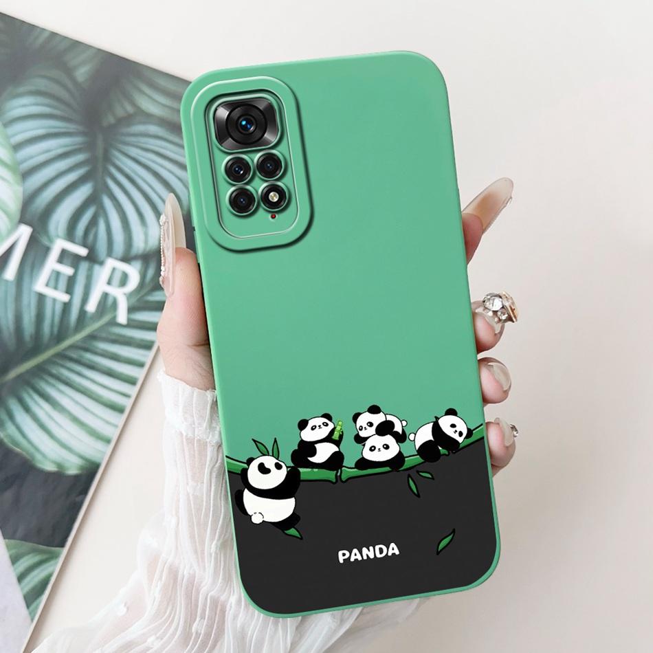 Für Xiaomi Redmi Note 11 11s 4G Handyhülle Redmi Note 11 Pro 4G Global Eleganter Druck Weiches Silikon Linsenschutz Bumper