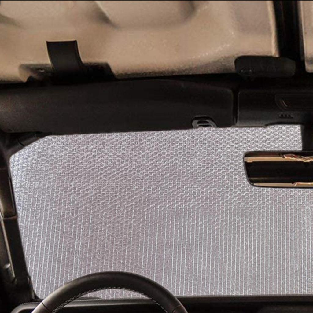 Jeep Wrangler JL/JLU Frontscheiben-Sonnenschutz mit Aluminiumfolien-Wärmeisolierung