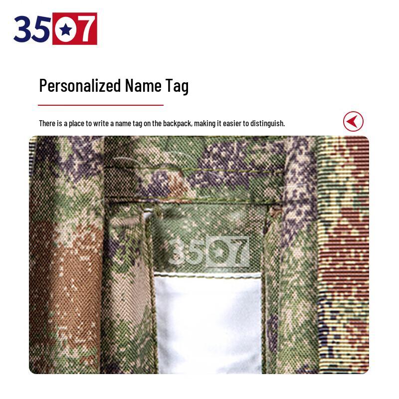 3507 01b Tactical 100L Camouflage Backpack