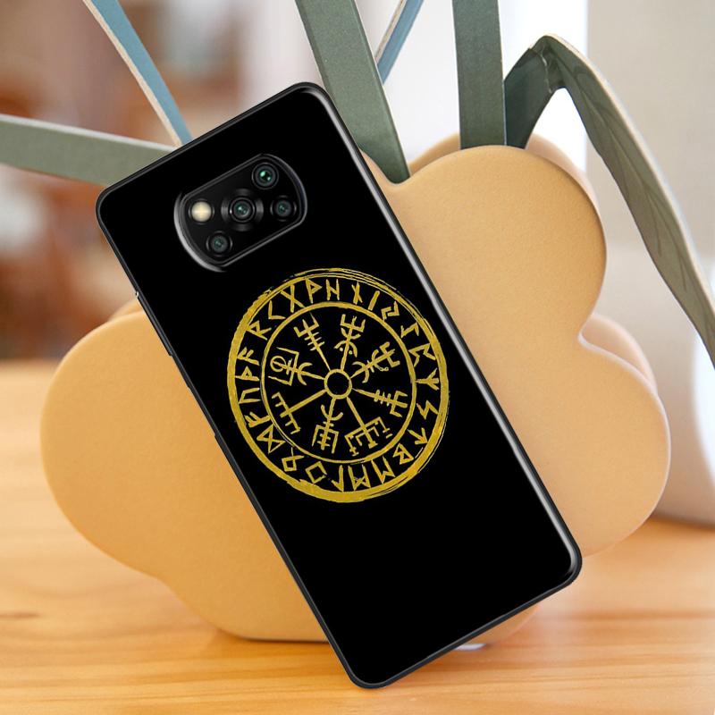 

Чехол Viking Nordic Runes Vegvisir для Xiaomi Mi 10T 11T Pro Mi 11 Lite для POCO M3 Pro M4 F3 X3 GT X3 Pro, чехол для телефона Mi 9T (9T Pro)