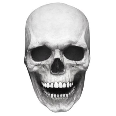 [Muu3] Halloween Skeleton Mask with Movable Jaw (White) for School Festivals and Parties