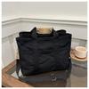 Canvas Baby Diaper Bag Large Capacity Multicompartment Baby Carryall For Daily Use