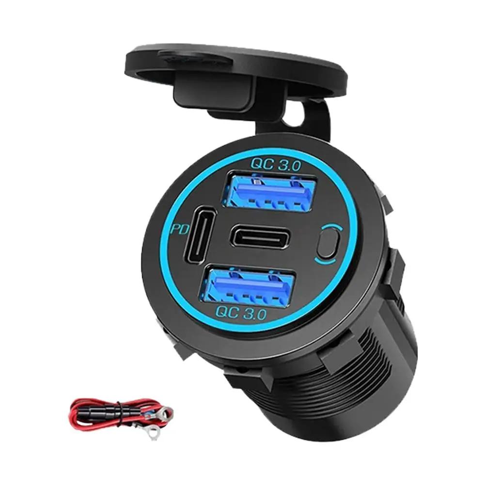 

Car Charger For Vehicle Car Phone Charger, Auto Modification Accessories, Fast Charging Compatible,Suitable For Phones & De U0Y7