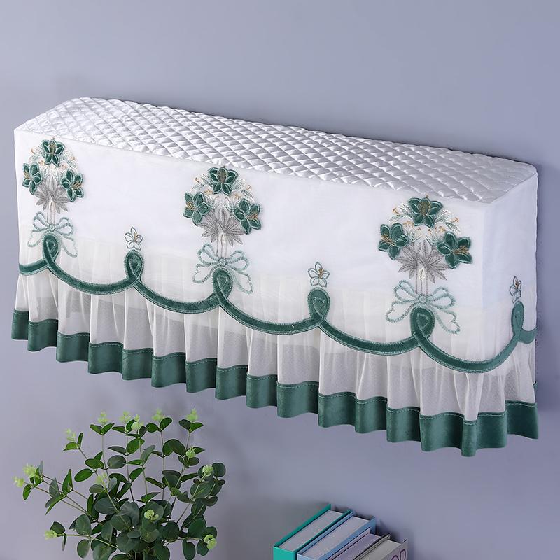Air Conditioner Covers Household Modern Luxury All-inclusive Universal Floral Pleated Home Decoration Dust-prof Airco Protector