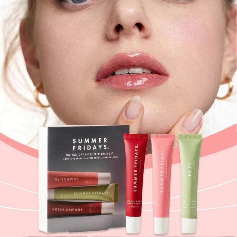 Lip Butter Balm Tinted Moisturizing Sugar Flavor All Day Hydration Natural Color Gloss For Dry Lips