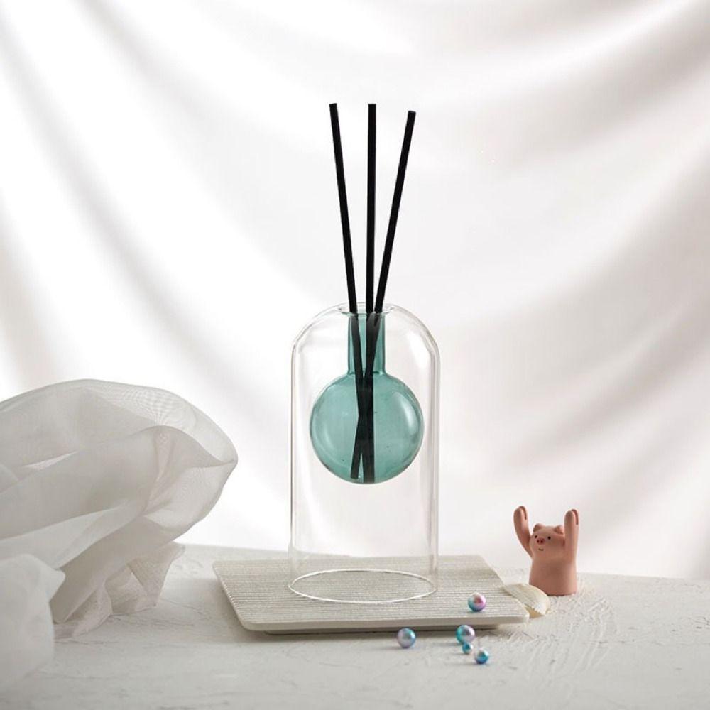 Creative Aromatherapy Diffuser Bottle 130/200ML Minimalism Essential Oil Evaporation Bottle Refillable Double Layered