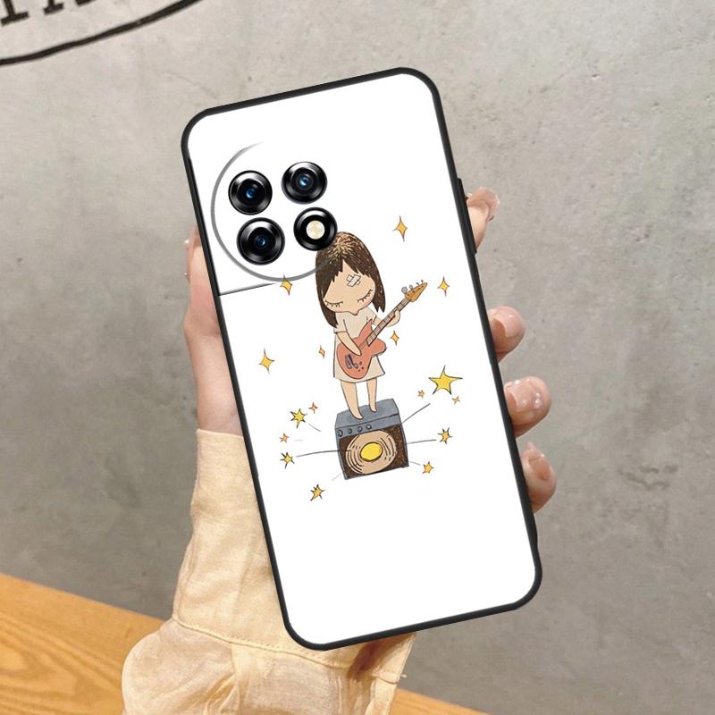 Yoshitomo Nara Case For OnePlus Nord 5 CE 2 3 4 Lite N20 N30 OnePlus 15 13 12 11 13T 10T 12R 13R 15R Cover
