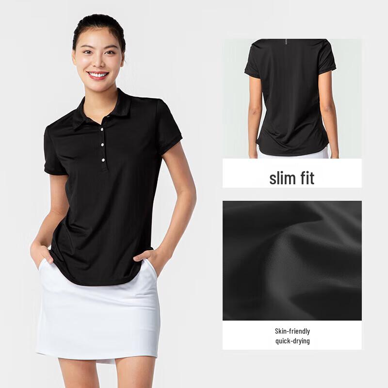 Женская дышащая быстросохнущая спортивная рубашка-поло Decathlon XL